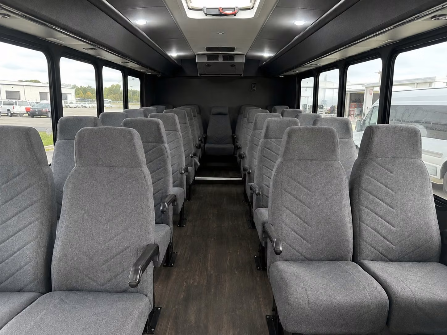 18 passenger minibus interior