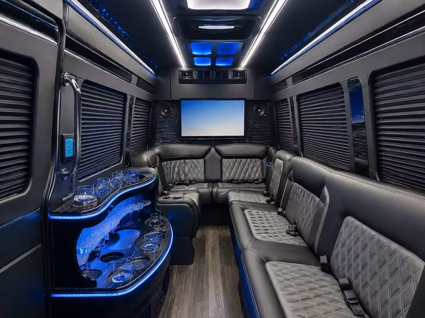 bus rental options for delray beach trips