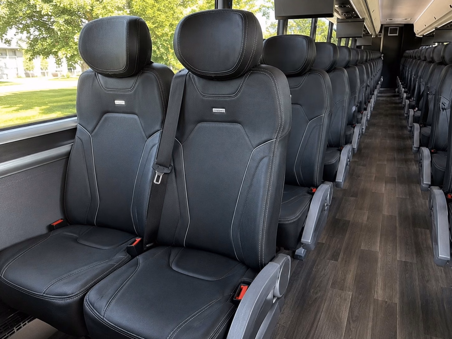 shuttle bus rentals for large prom groups across palm beach county